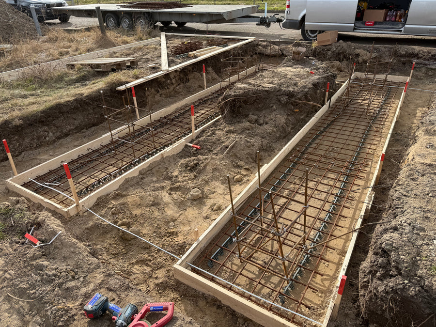 Armeret Fundament m. Potentiel-udligning