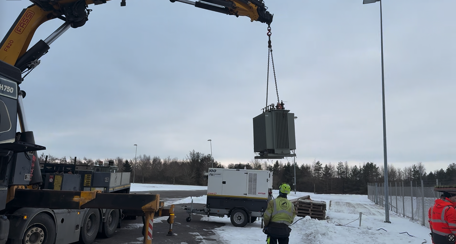 Skift af Transformer